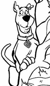 Scooby doo coloring pages to print