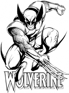 X Men coloring pages to print