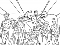 X Men coloring pages to print for free